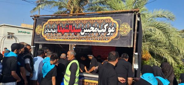 حضور کاروان زائر اولی‌های قم در کربلا