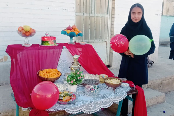 جشن یلدا در دبیرستان فردوس شهرک