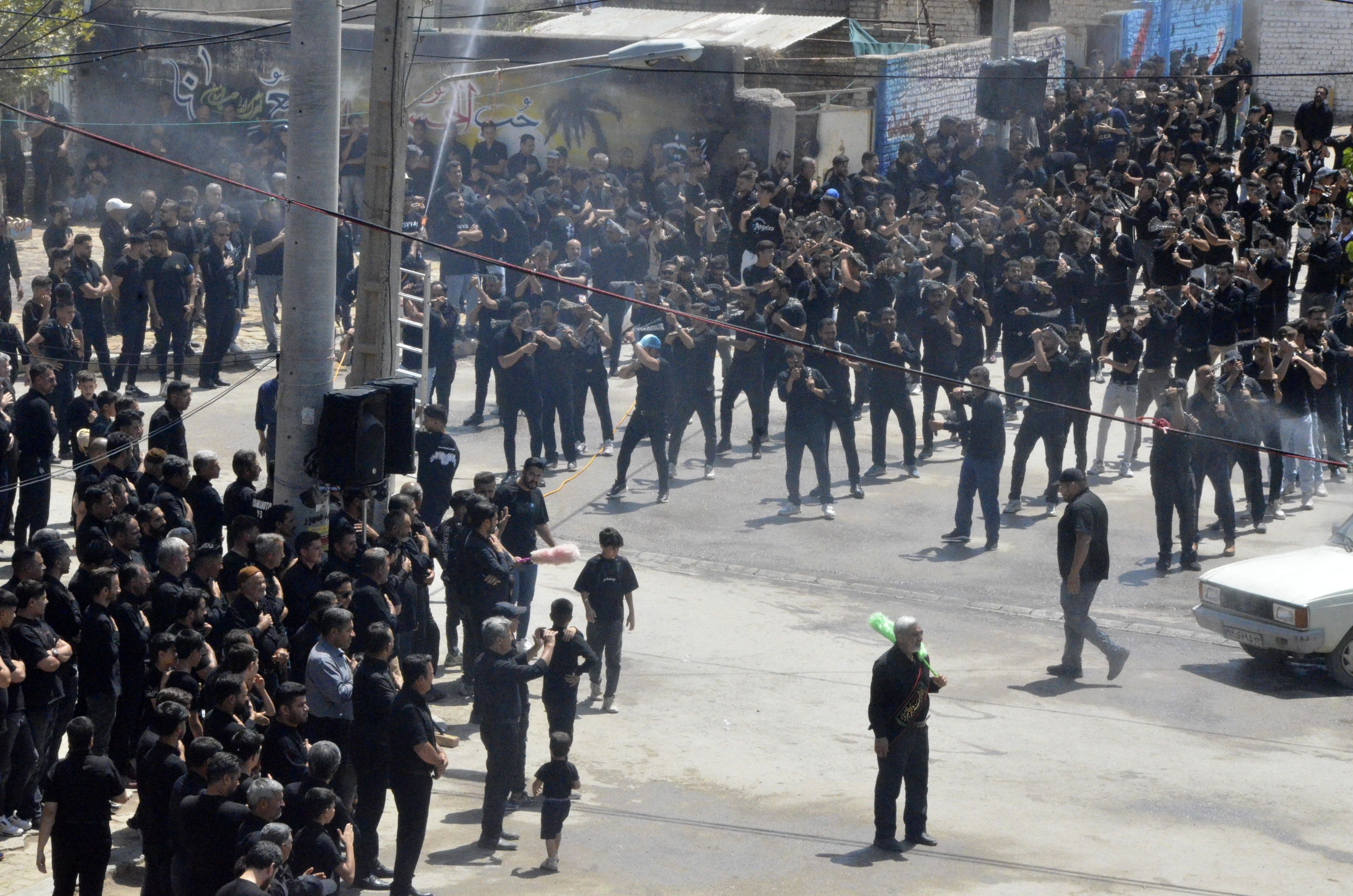 عاشورای حسینی در روستای بوژمهران