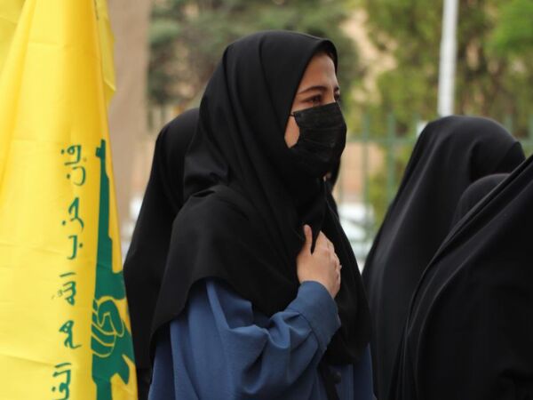 غرش خشم انقلابی دانشجویان دانشگاه آزاد مشهد علیه صهیونیسم و فریاد همبستگی با غزه