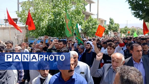فریاد «مرگ بر اسرائیل» توسط مردم شهید پرور شهرستان لردگان طنین انداز شد