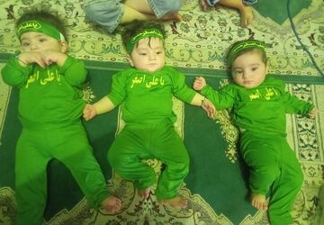 همایش شیرخوارگان حسینی در خرم‌آباد 