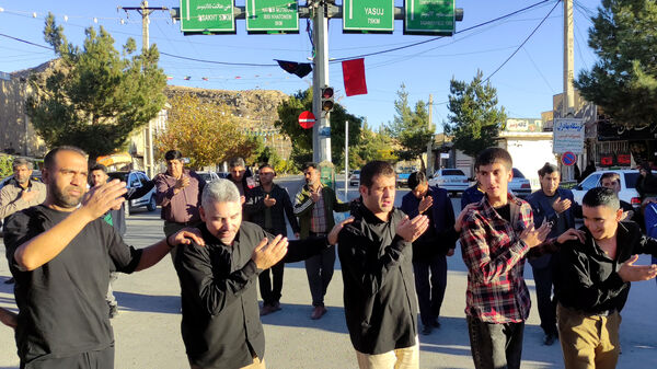 اجتماع باشکوه فاطمیون در شهرستان مارگون