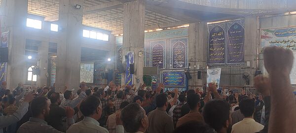نماز عبادی ، سیاسی جمعه در نیشابور