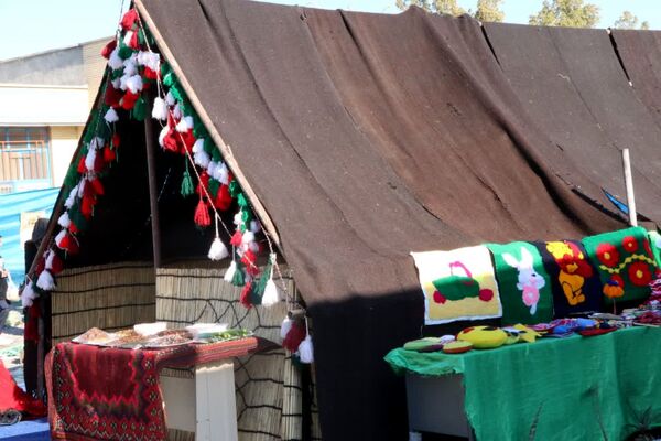 همایش یاوران انقلاب دانش‌آموزان مدارس عشایری شهرستان‌ جیرفت 