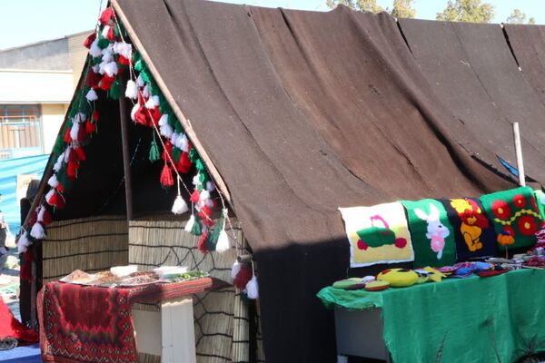 همایش یاوران انقلاب دانش‌آموزان مدارس عشایری شهرستان‌ جیرفت 