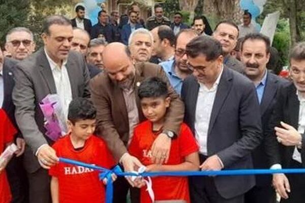 افتتاح دو مدرسه و یک مجموعه ورزشی بزرگ برای آینده سازان شهرستان نکا