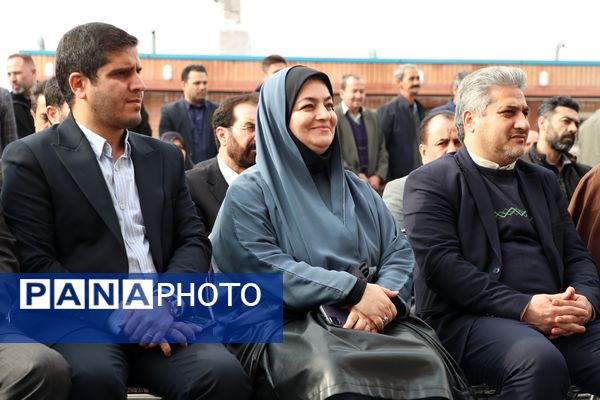 آیین افتتاح مدرسه ۱۴ کلاسه روستای خیرآباد