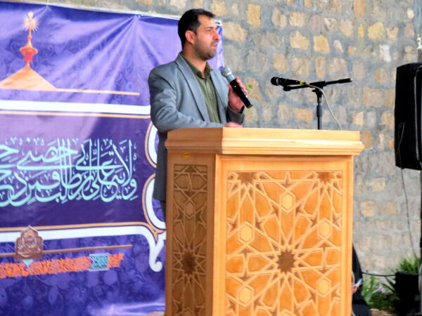 جشن عید غدیر در هنرستان خیر ساز نور هل اتی شهر حصار گرمخان