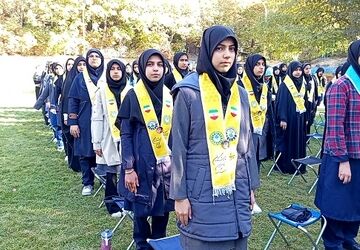 بازی‌های گروهی در اردوی پیشتازان