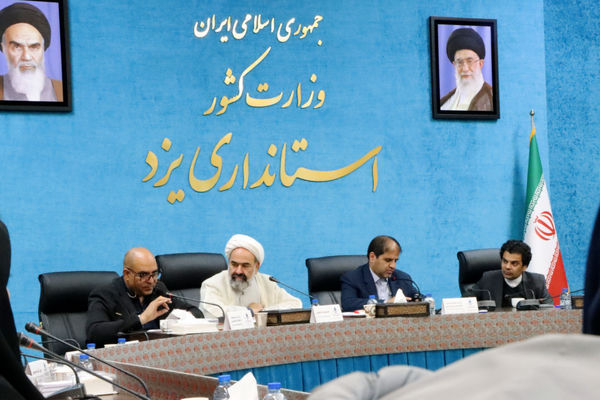 نشست خبری اولین رویداد جایزه هنر سال استان یزد
