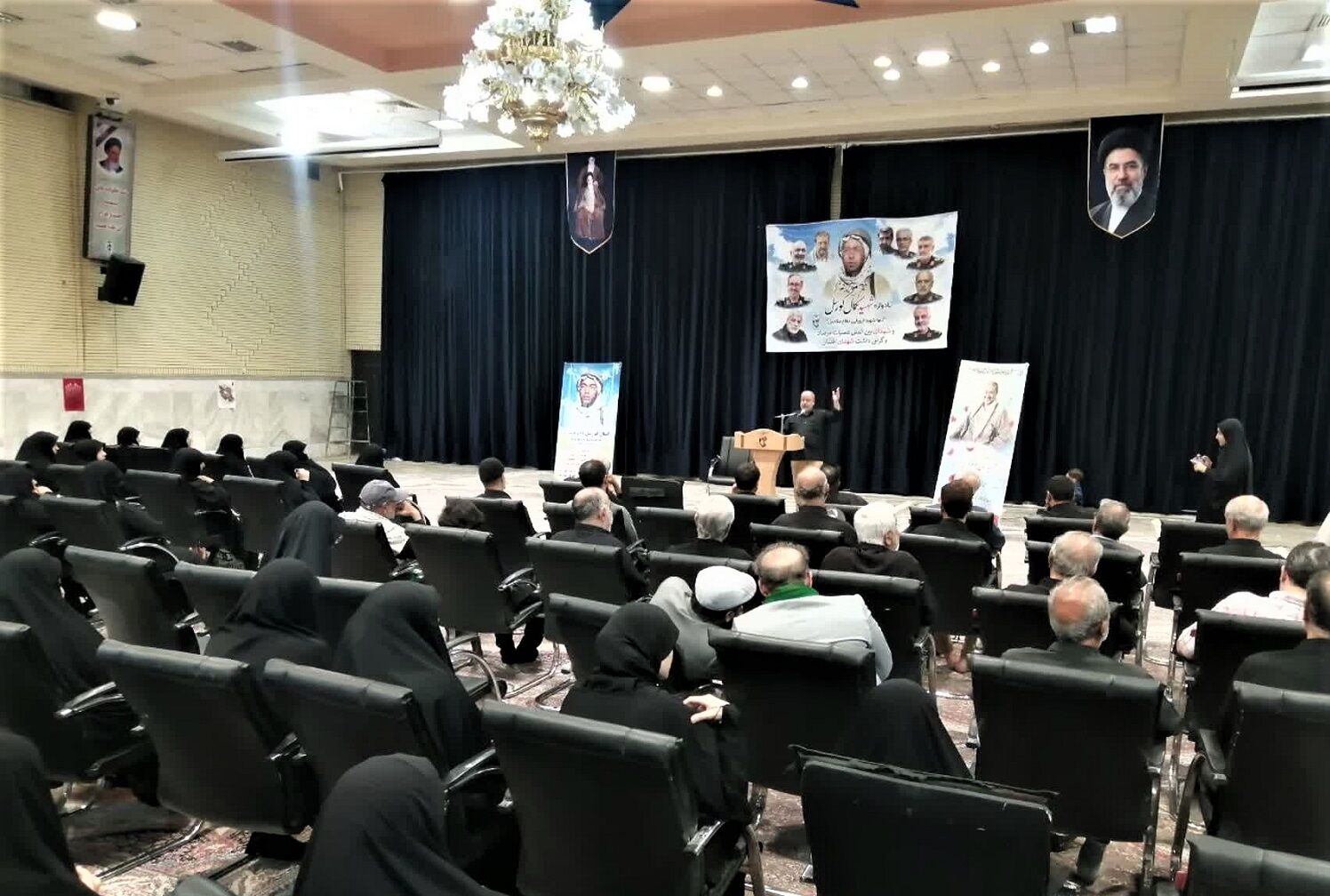 آیین بزرگداشت تنها شهید اروپایی دفاع مقدس در قم 