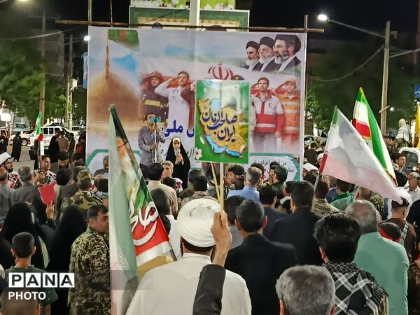 سرخس در شصتمین شب حماسه و میلاد امام رضا«ع» ؛ رزمایش «جان‌فدای ایران»