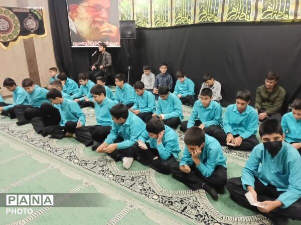 نوای فاطمی در دبیرستان شهید بابایی