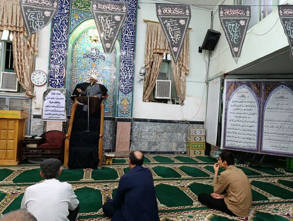 عزاداری سالروز شهادت امام حسن عسکری (ع) در مسجد صاحب‌الزمان آشخانه