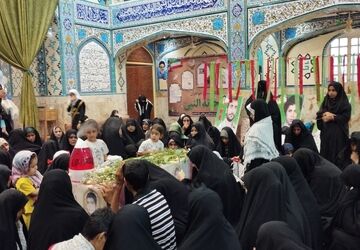 افتتاح پایگاه بسیج ریحانةالنبی با حضور فرزند شهید ابراهیم زمانی