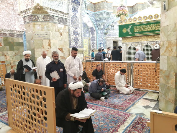 حرم حضرت معصومه(س) در آستانه عید غدیر