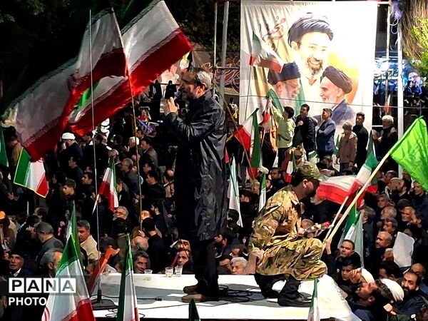 اجتماع مردمی شهرستان کاشمر در محکومیت جنایات رژیم صهیونسیتی 