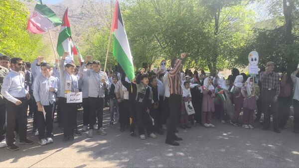 نوجوانان وجوانان زرقانی ثابت کردندکه با مردم فلسطین هم درد هستند 