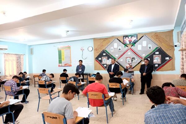 آزمون تکمیل ظرفیت پایه دهم مدارس استعدادهای درخشان در بهبهان
