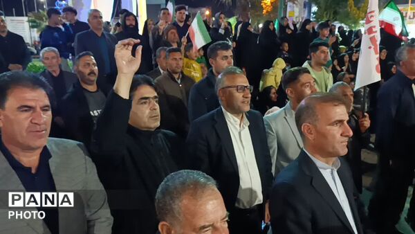 پنجاه وچهارمین حضور اقشار مردم شریف و غیور کوهدشت در حمایت از نیرو های مسلح 
