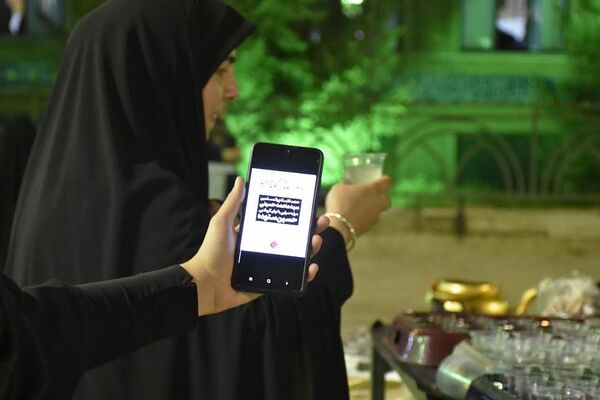 عزاداری ماه صفر در حسینیه محله قاضی شهرستان‌دماوند 