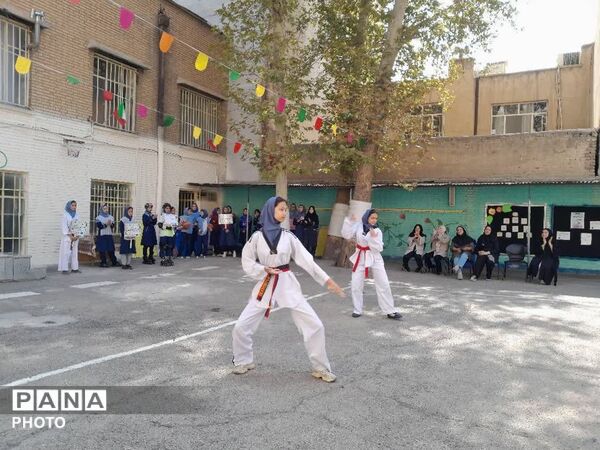 گرامیداشت هفته تربیت‌بدنی با شور و تحرک دانش‌آموزان