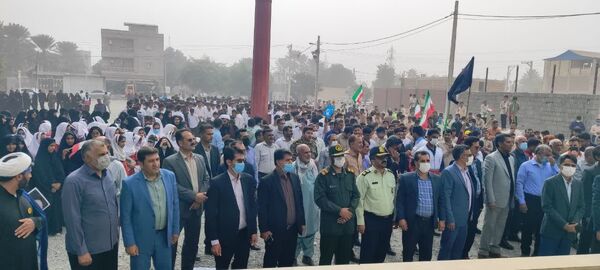 مردم فاریاب در ۱۳ آبان: فریاد مرگ بر آمریکا و اسرائیل، حمایت از رهبر و نیروهای مسلح