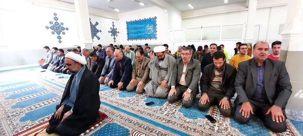 افتتاح نمازخانه هنرستان شبانه‌روزی کار و دانش خاص عبدالحسین تنباکوچی