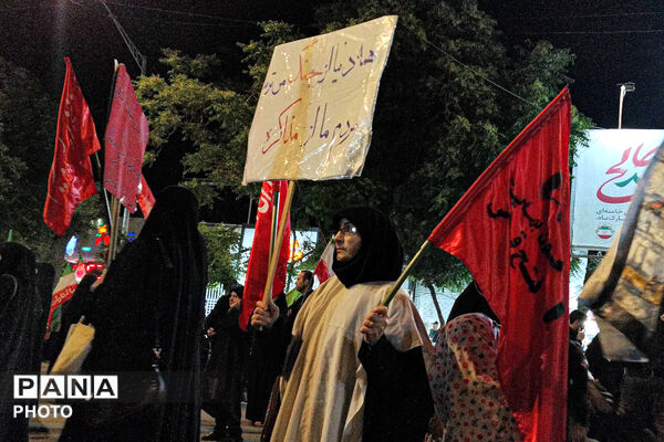 شور حسینی در تجمعات مردمی بجنورد