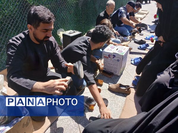 مشهدالرضا غرق ماتم شد