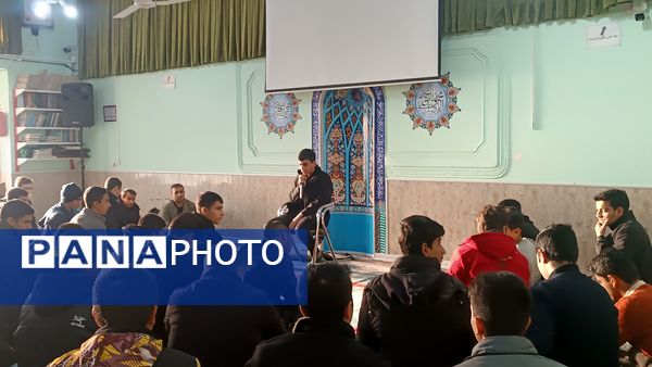 برگزاری زیارت عاشورا در دبیرستان شاهد ابوذر غفاری نیشابور در  اولین هفته  آذر ماه 