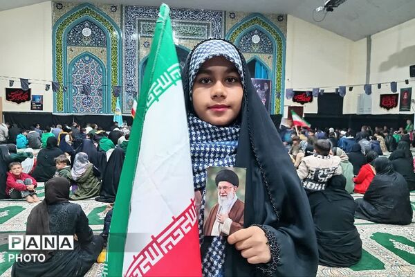 مهر و مقاومت کودکان و نوجوانان دیشموک به یاد شهدای میناب