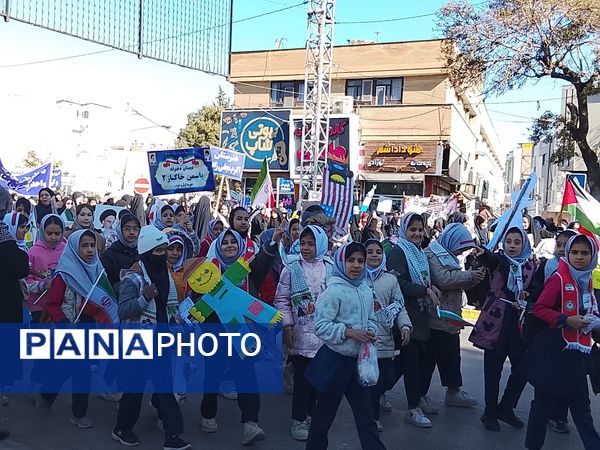 راهپیمایی ۱۳آبان در نیشابور 