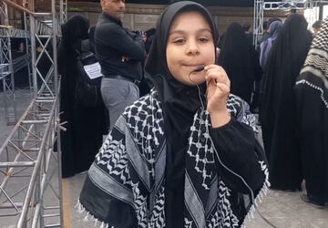 عزاداری جا ماندگان از کاروان عشق در شیراز