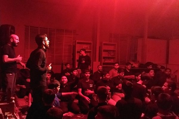 مراسم دهه فاطمیه در هیئت انصار المهدی نیشابور 