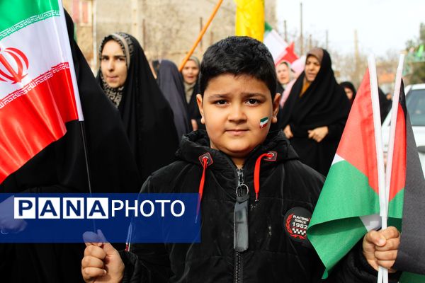 راهپیمایی ۲۲ بهمن ماه در جوادآباد 