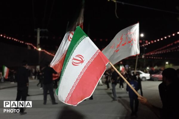 از کربلا تا ایران؛ عزاداران حسینی با پرچم ایران، پیام وحدت و استقامت را فریاد زدند