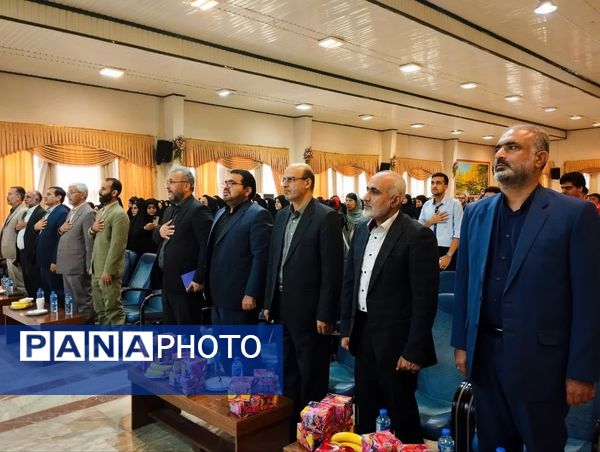 آیین اختتامیه سیزدهمین جشنواره نوجوان سالم و یاریگران زندگی استان مازندران