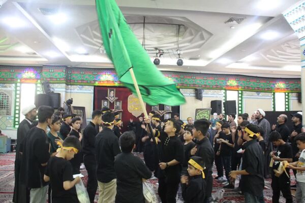 سوگواره احلی‌من‌العسل در شهرستان سمنان 