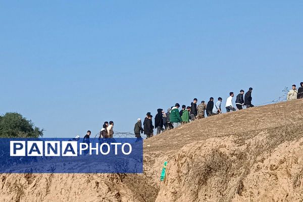 از تهران تا شلمچه، مسیر عشق و افتخار