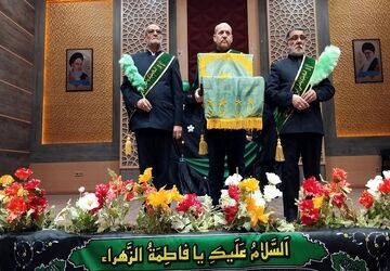 دبستان سردار شهید سلیمانی میزبان خادمان حرم رضوی