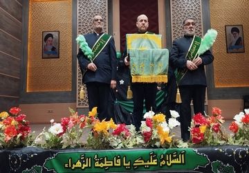 دبستان سردار شهید سلیمانی میزبان خادمان حرم رضوی