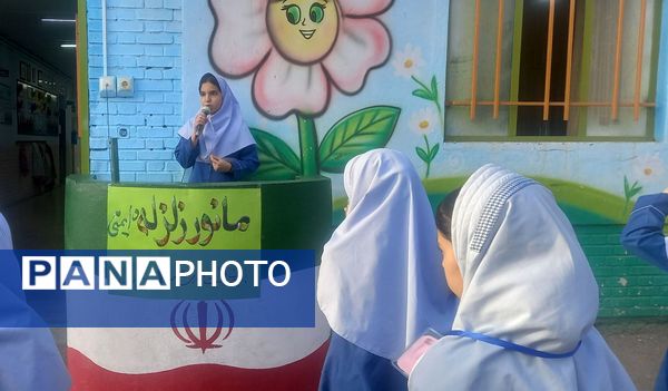 بیست و هفتمین دوره مانور زلزله در مدرسه بنت الهدی صدر ۲ 