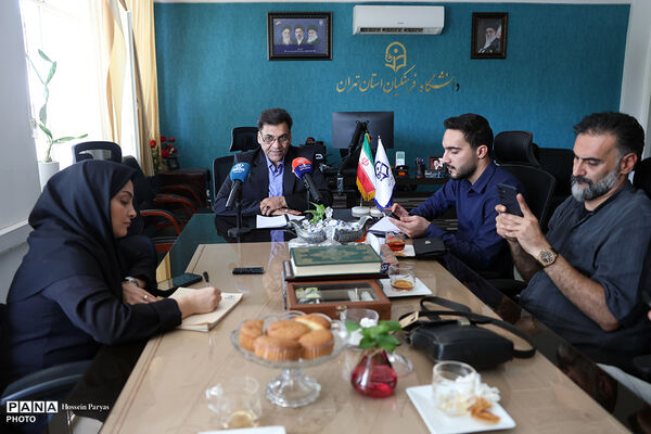 نشست خبری رئیس دانشگاه فرهنگیان استان تهران