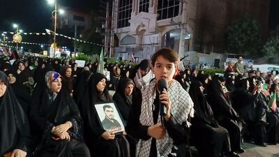 هم‌صدایی نسل‌ها با طنین «باید برخاست» در ساوجبلاغ