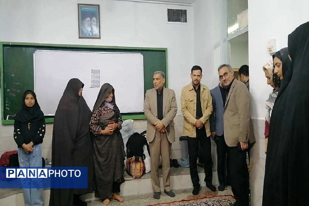 بازدید مسئولان استان خراسان رضوی از مدارس محل اسکان زائران امام مهربانی‌ها