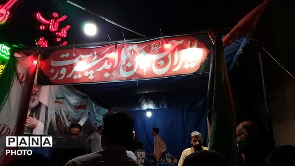 موکب کانون باهنر  در شصت و هفتمین شب از اجتماعات مردمی نیشابور