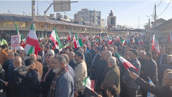 فریاد امت و راهپیمایی ۲۲ دی در شهرستان محمودآباد