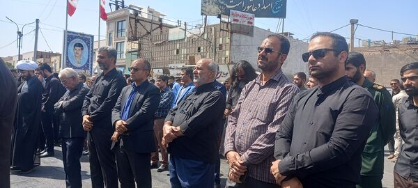 گرامیداشت شهادت سید‌حسن‌نصرالله در شهرستان بم 
